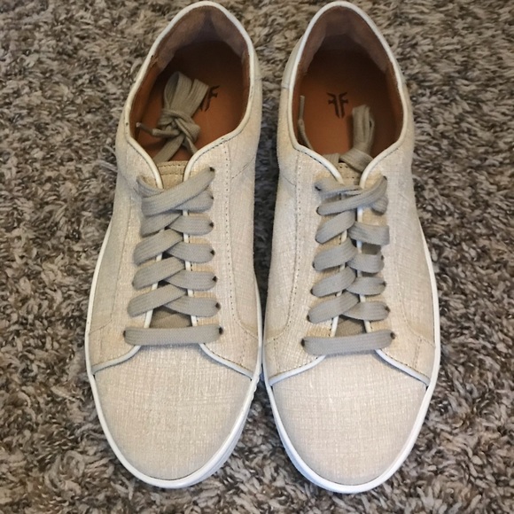 Frye Size 7W Alexis Low Lace Sneakers - Picture 4 of 7